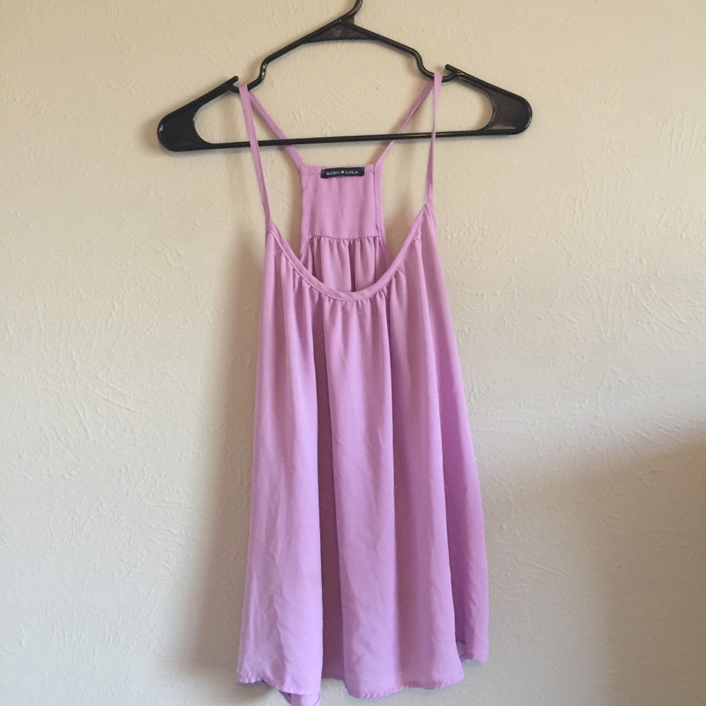 Lilac spring tank top